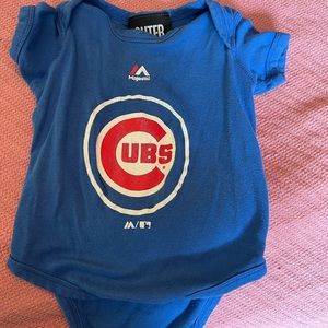 Chicago Cubs baby onesie